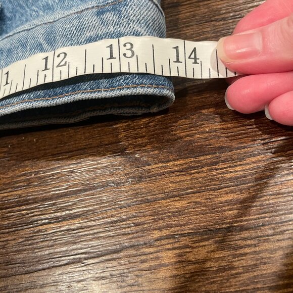 NWT Madewell Tall Emmett Wide Leg Jean Sz 26T Lakecourt Wash 33" Full Length - Picture 9 of 14